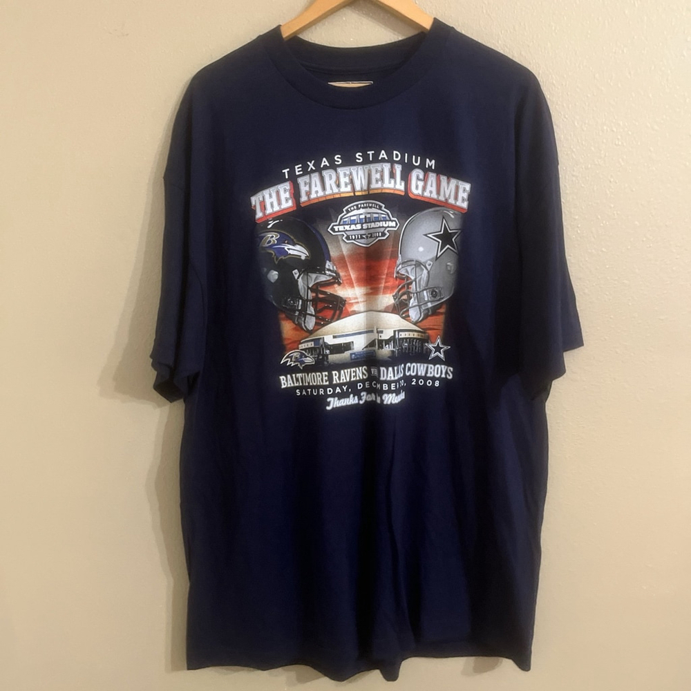 NWOT! Rare Vintage 2008 Men’s XL Dallas Cowboys Texas Stadium Farewell Game